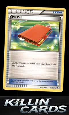 Pal Pad 92/106 Pokemon Uncommon XY - Flashfire Card LP