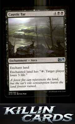 Caustic Tar 89 Magic U Magic 2015 (M15) Card NM