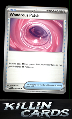 Wondrous Patch 094/094 Pokemon Uncommon ME02: Phantasmal Flames Card NM
