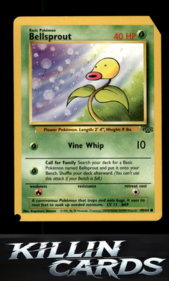 Bellsprout 49/64 Pokemon Common Jungle Card LP