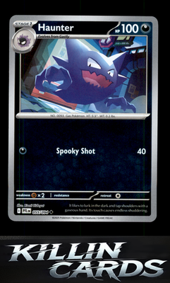 Reverse Holofoil Haunter - 055/094 055/094 Pokemon Uncommon ME02: Phantasmal Fla