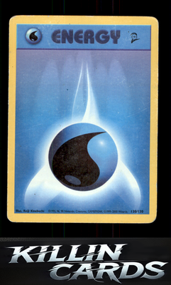 Water Energy 130/130 Pokemon Common Base Set 2 Card DM