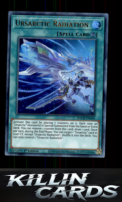 1st Edition Ursarctic Radiation BACH-EN059 YuGiOh Ultra Rare Battle of Chaos Car