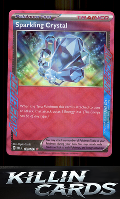Sparkling Crystal 129/131 Pokemon ACE SPEC Rare SV: Prismatic Evolutions Card NM