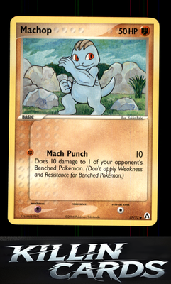 Machop 57/92 Pokemon Common Legend Maker Card LP