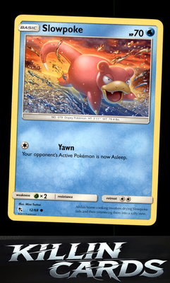 Slowpoke 12/68 Pokemon Common Hidden Fates Card NM