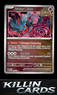 Reverse Holofoil Flutter Mane 043/131 Pokemon Rare SV: Prismatic Evolutions Card