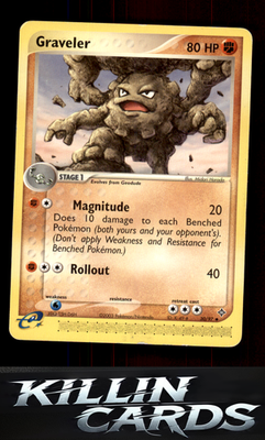 Graveler - 30/97 30/97 Pokemon Uncommon Dragon Card LP