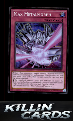 Max Metalmorph OP28-EN012 YuGiOh Super Rare OTS Tournament Pack 28 Card NM