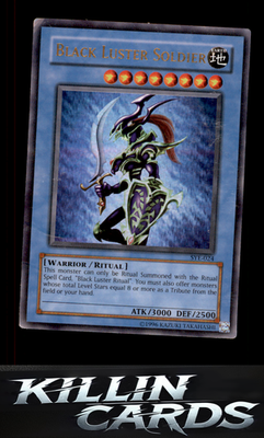 Black Luster Soldier SYE-024 YuGiOh Ultra Rare Starter Deck: Yugi Evolution Card