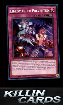 1st Edition Libromancer Prevented MP23-EN116 YuGiOh Common 25th Anniversary Tin: