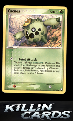 Cacnea 46/108 Pokemon Common Power Keepers Card LP