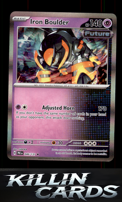 Iron Boulder 046/131 Pokemon Rare SV: Prismatic Evolutions Card NM