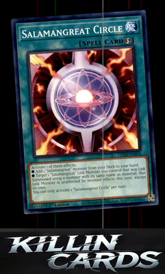 1st Edition Salamangreat Circle LD10-EN014 YuGiOh Common Legendary Duelists: Sou