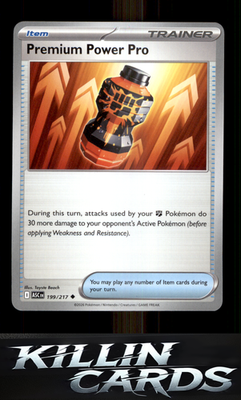 Premium Power Pro 199/217 Pokemon Uncommon ME: Ascended Heroes Card NM