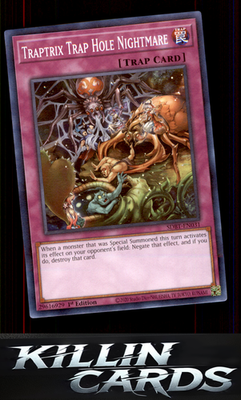 1st Edition Traptrix Trap Hole Nightmare SDBT-EN031 YuGiOh Common Structure Deck