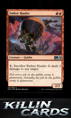 Ember Hauler 137 Magic U Core Set 2020 Card NM