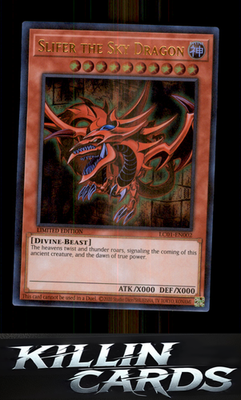 1st Edition Slifer the Sky Dragon (25th Anniversary Edition) LC01-EN002 YuGiOh U