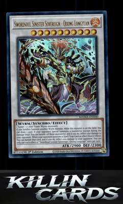 Swordsoul Sinister Sovereign - Qixing Longyuan MAMA-EN040 YuGiOh Ultra Rare Magn