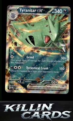 Tyranitar ex 064/131 Pokemon Double Rare SV: Prismatic Evolutions Card NM