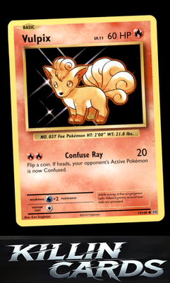Vulpix 14/108 Pokemon Common XY - Evolutions Card NM