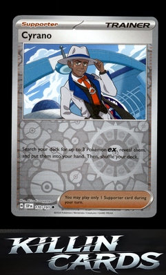 Reverse Holofoil Cyrano - 170/191 170/191 Pokemon Uncommon SV08: Surging Sparks