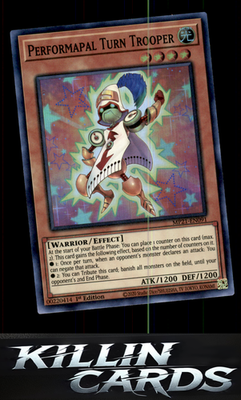 1st Edition Performapal Turn Trooper MP21-EN091 YuGiOh Super Rare 2021 Tin of An