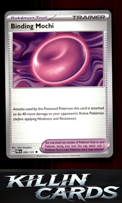 Binding Mochi 095/131 Pokemon Uncommon SV: Prismatic Evolutions Card NM