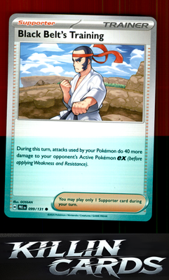 Black Belt's Training - 099/131 099/131 Pokemon Common SV: Prismatic Evolutions