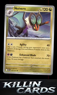 Noivern 157/217 Pokemon Uncommon ME: Ascended Heroes Card NM