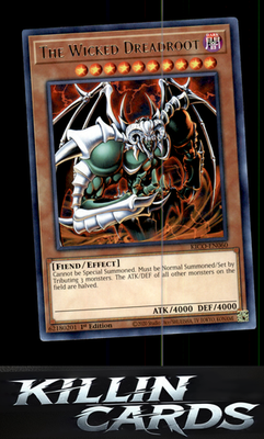 1st Edition The Wicked Dreadroot KICO-EN060 YuGiOh Rare King's Court Card NM