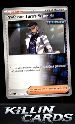 Professor Turo's Scenario 121/131 Pokemon Uncommon SV: Prismatic Evolutions Card