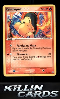 Cyndaquil 54/115 Pokemon Common Unseen Forces Card LP