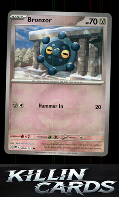 Bronzor (Poke Ball Pattern) 066/131 Pokemon Common SV: Prismatic Evolutions Card