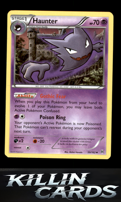 Haunter 59/162 Pokemon Uncommon XY - BREAKthrough Card NM