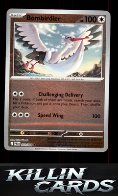 Reverse Holofoil Bombirdier 071/084 Pokemon Common ME05: Pitch Black Card NM