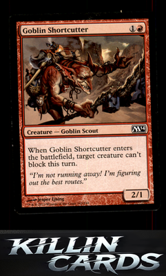 Goblin Shortcutter 142 Magic C Magic 2014 (M14) Card NM