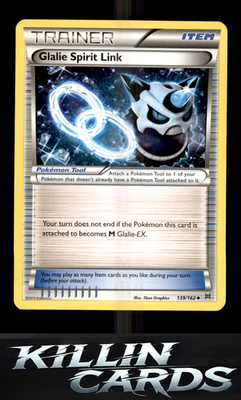 Glalie Spirit Link 139/162 Pokemon Uncommon XY - BREAKthrough Card NM