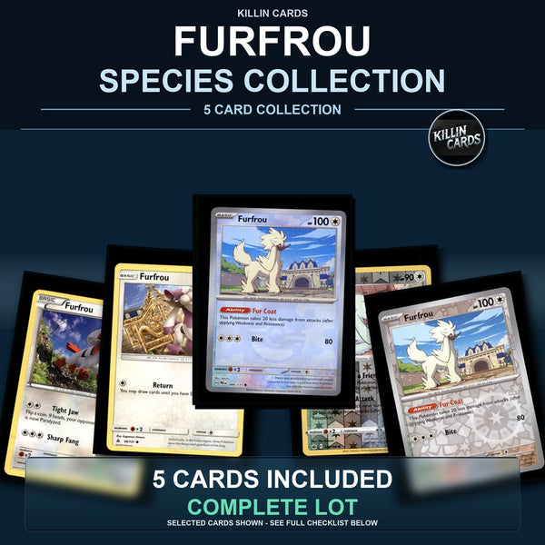 Pokemon TCG Furfrou Species Collection 5 Different Cards