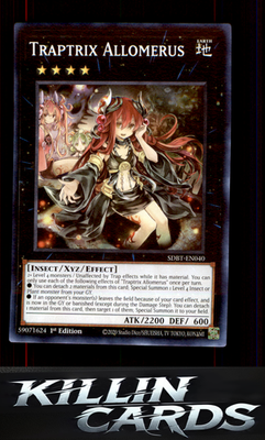 1st Edition Traptrix Allomerus SDBT-EN040 YuGiOh Common Structure Deck: Beware o