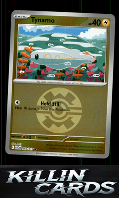 Reverse Holofoil Tynamo (Quick Ball) 059/217 Pokemon Common ME: Ascended Heroes