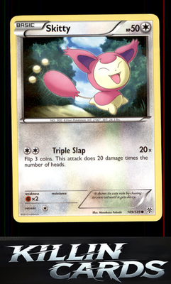 Skitty 109/135 Pokemon Common Plasma Storm Card NM