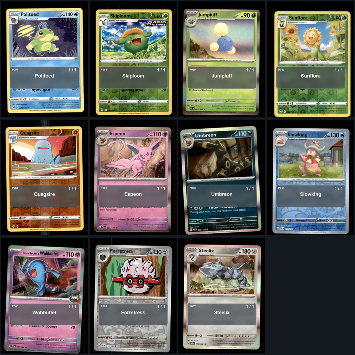 Pokemon TCG Generation 2 Johto Pokemon Pokedex Set 98 Cards Collection