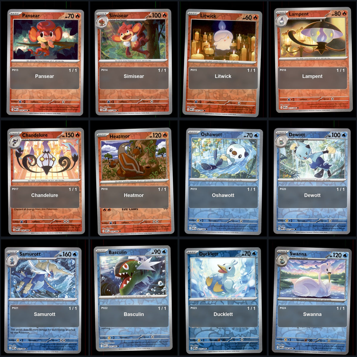 Pokemon TCG SV: White Flare Reverse Holo Master Set 78 Reverse Holo Card