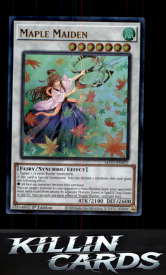 1st Edition Maple Maiden MP23-EN022 YuGiOh Ultra Rare 25th Anniversary Tin: Duel