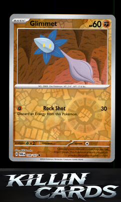 Reverse Holofoil Glimmet 108/167 Pokemon Common SV06: Twilight Masquerade Card N