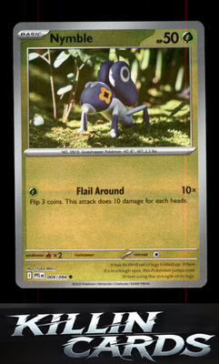 Reverse Holofoil Nymble - 009/094 009/094 Pokemon Common ME02: Phantasmal Flames