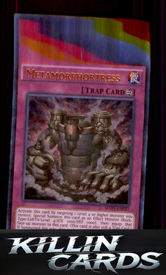 Metamorphortress MVP1-ENG27 YuGiOh Gold Rare The Dark Side of Dimensions Movie P