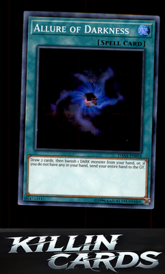 Allure of Darkness DASA-EN054 YuGiOh Super Rare Dark Saviors Card NM