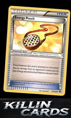 Energy Pouch 97/124 Pokemon Uncommon XY - Fates Collide Card LP